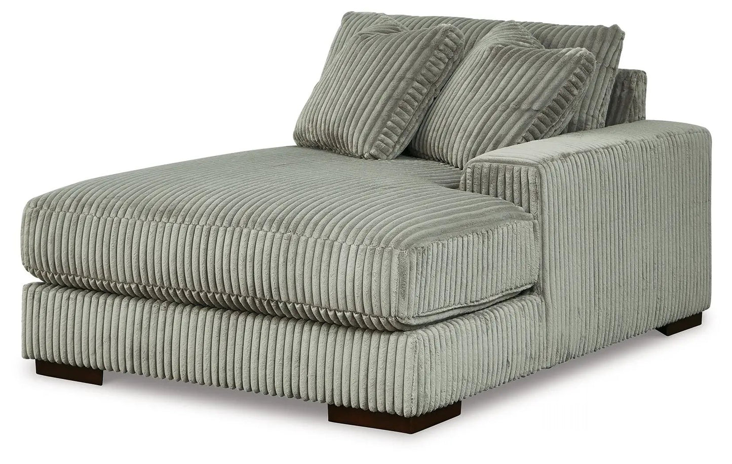 Lindyn Sectional Sofa with Cord Upholstery