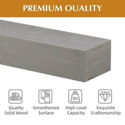Floating Fireplace Mantel Shelf for Home Decor
