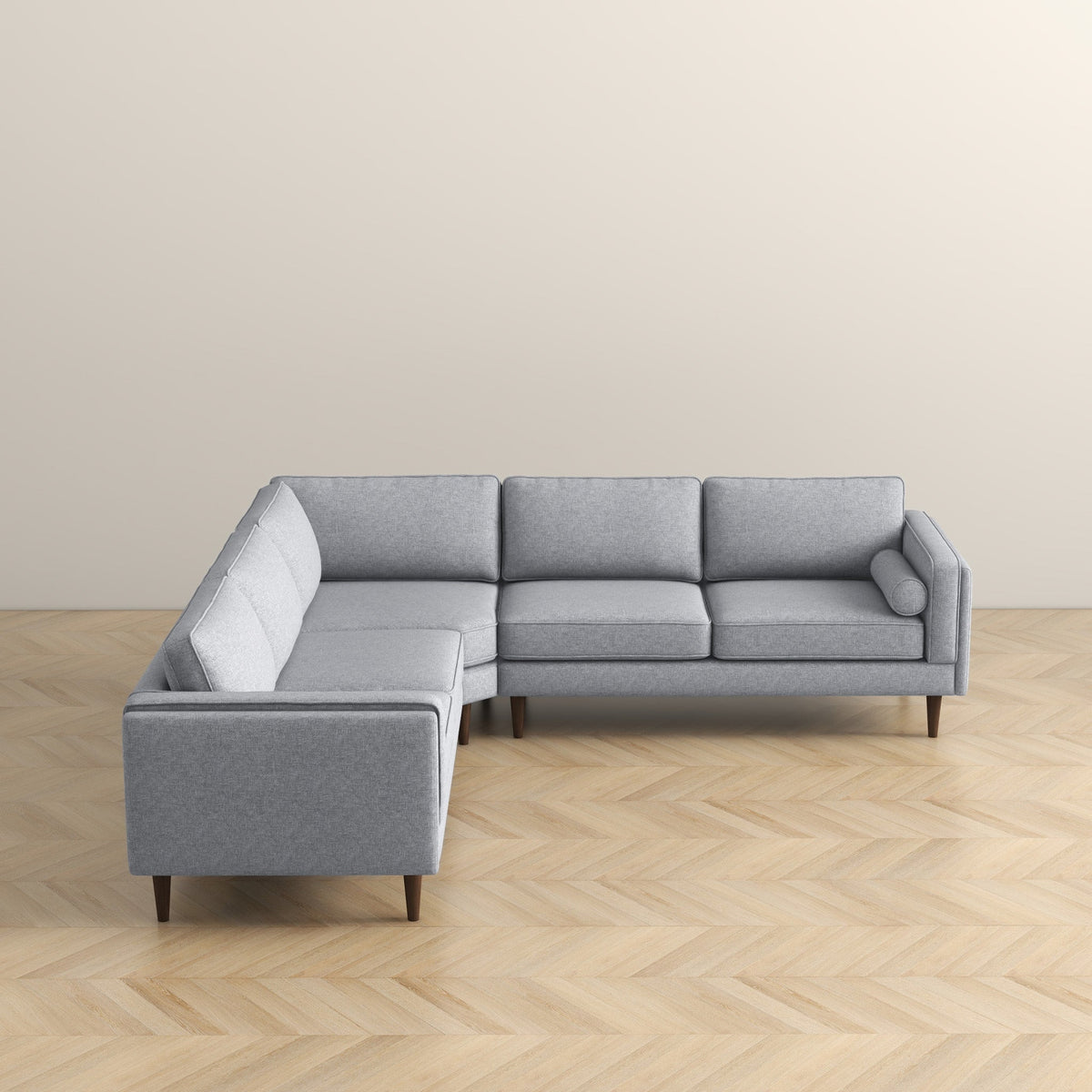 Modern Furniture and Amber Light Sectional Sofa
