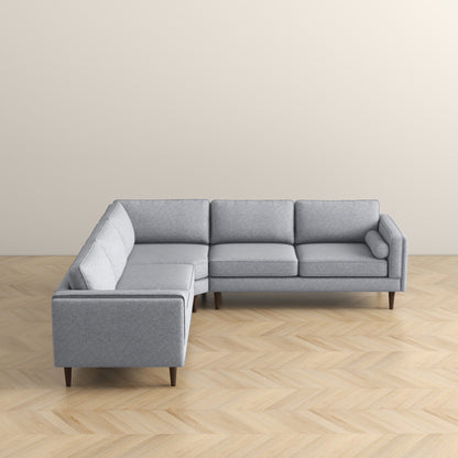 Modern Furniture and Amber Light Sectional Sofa