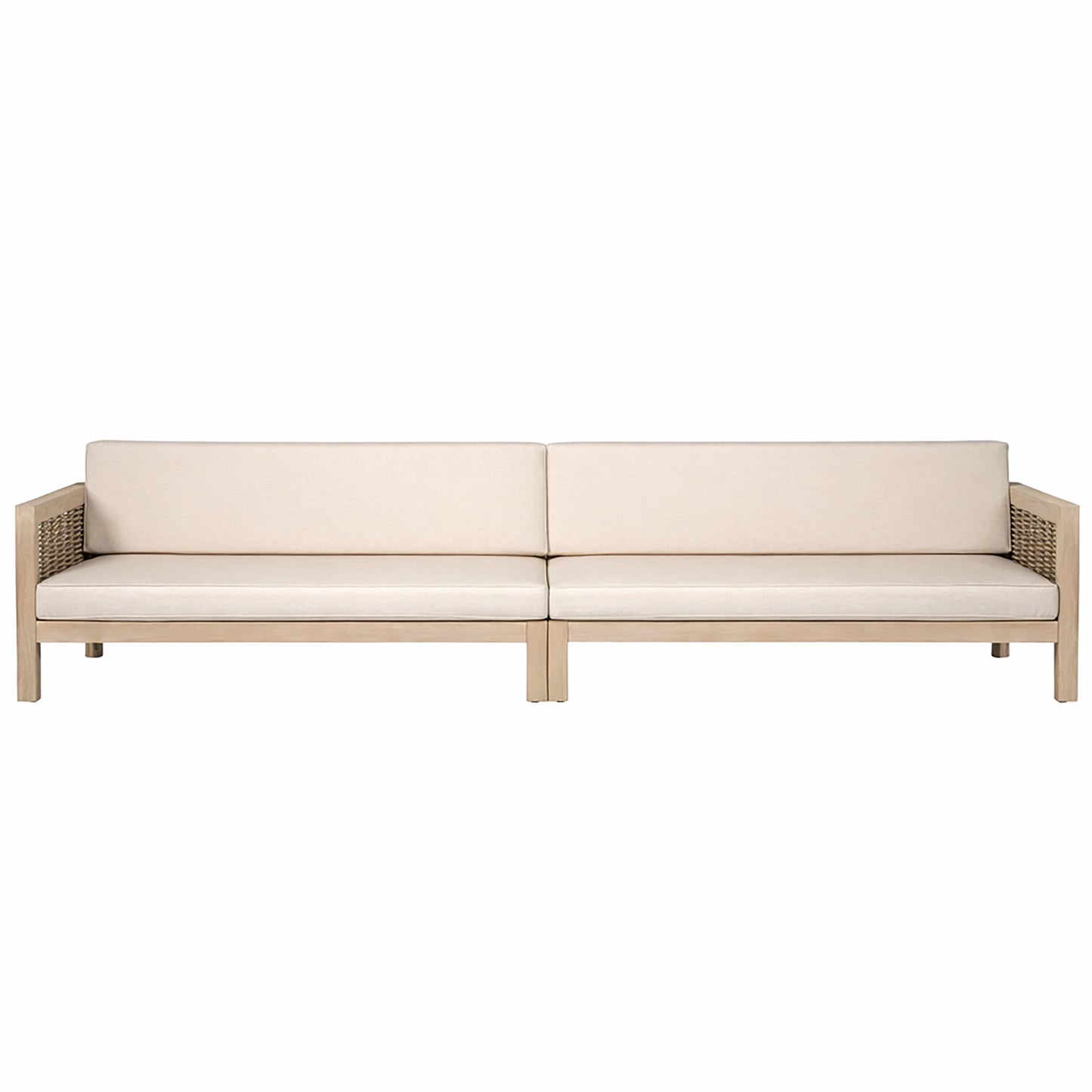 Premium Emir Acacia 4 Seater Sofa for Patio