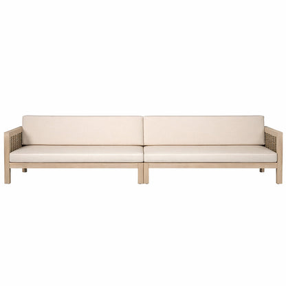 Premium Emir Acacia 4 Seater Sofa for Patio