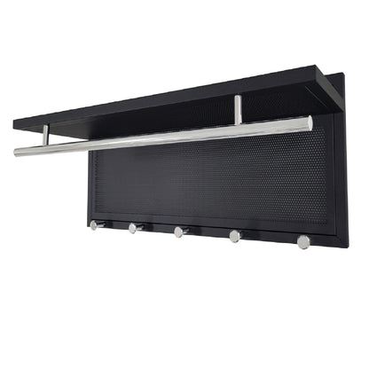 Esyspot Hook Wall Mount With Shelf for Storage