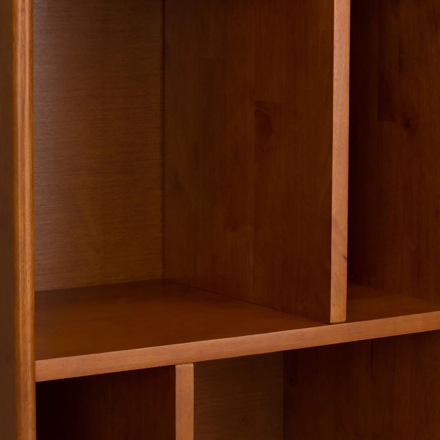 Draper Mid Century Wide Bookcase and Storage Unit