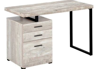 Left or Right Computer Desk with Ample Drawers