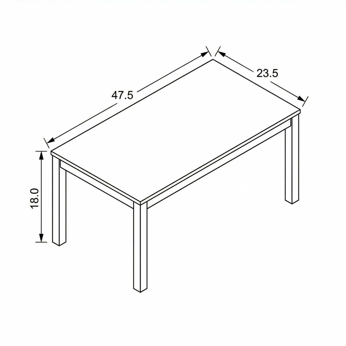 Modern Table Sets beige for bar/pub use; compact blueprint design with 47.5 x 23.5 x 18 in on Tampa Home & Garden Store