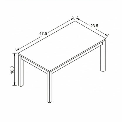 Modern Table Sets beige for bar/pub use; compact blueprint design with 47.5 x 23.5 x 18 in on Tampa Home & Garden Store