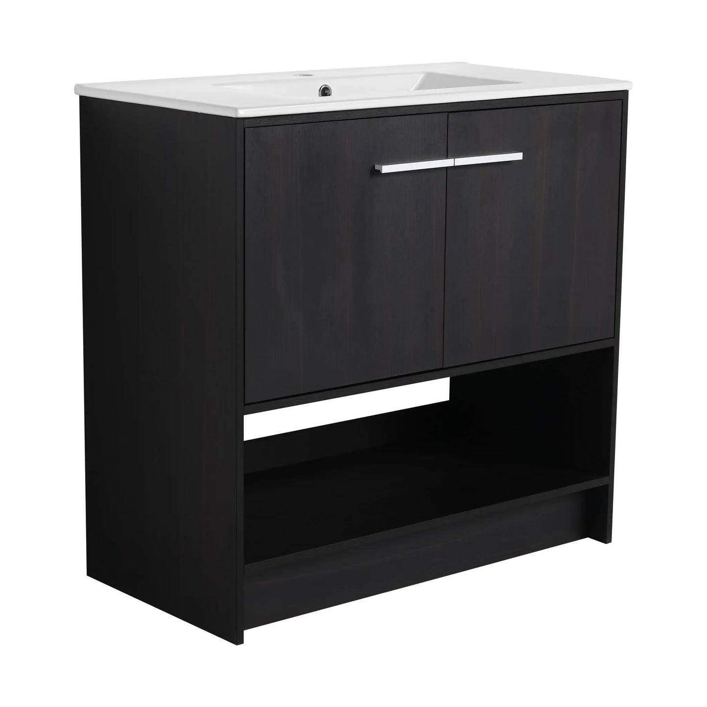 Modern Bathroom Vanity with Ceramic Sink
