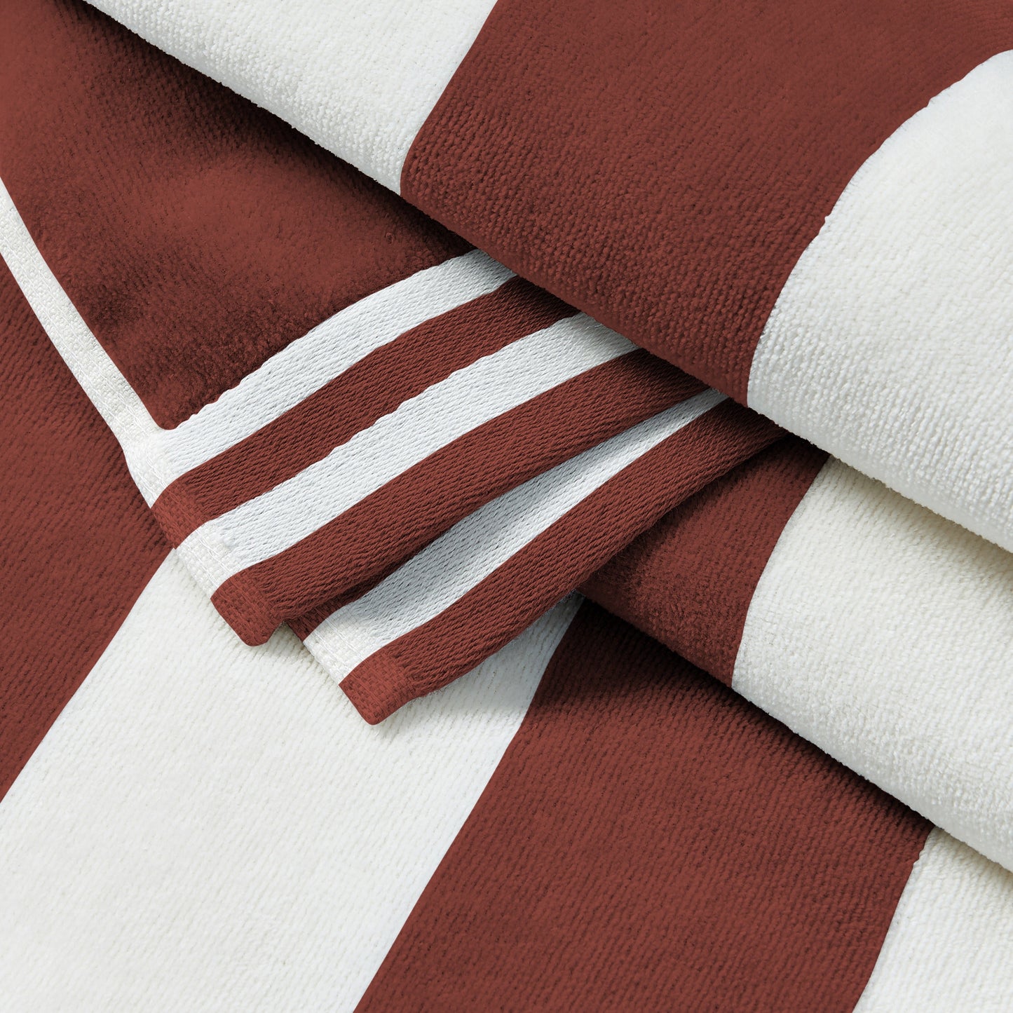 Striped Cabana Beach Towel and Soft Pastel Colors