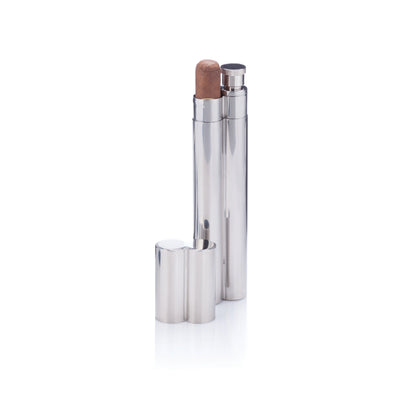 Stainless Steel Cigar Holder and Flask Case