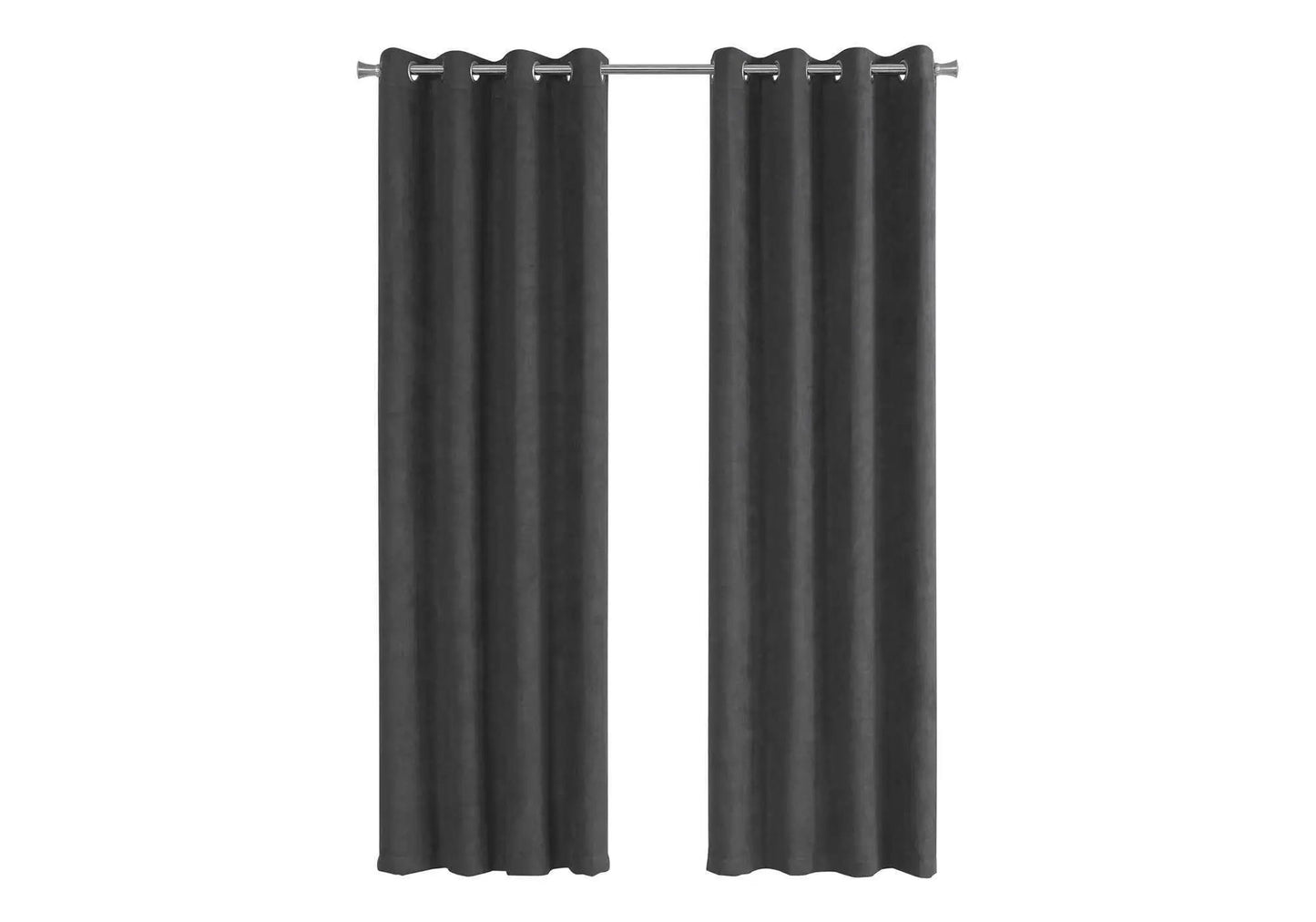 2 Piece Curtain Panel Set Room Darkening Grommet