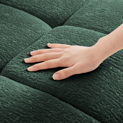 Modern Chenille Tufted Sofa for the Living Room