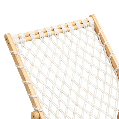 Bamboo Weaving Chair Set with Handwoven Rope on Natural Bamboo Frame on Tampa Home & Garden Store