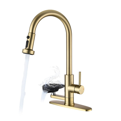 3 In 1 Kitchen Faucet and Press Glass Rinser