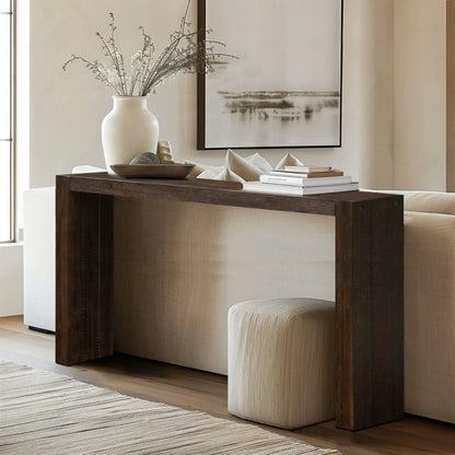 Modern Design Console Table In Tobago Smoke