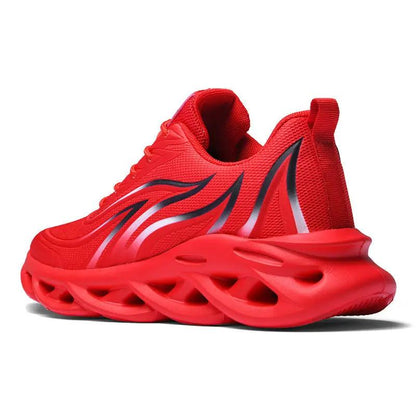 Retro Red Authentic Basketball Shoes for Men