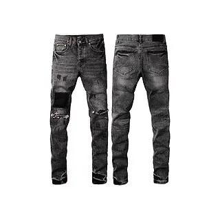 High Street Jeans Black slim fit stretch men's FLIPSTYLEZLLC, front and back views on Tampa Home & Garden Store