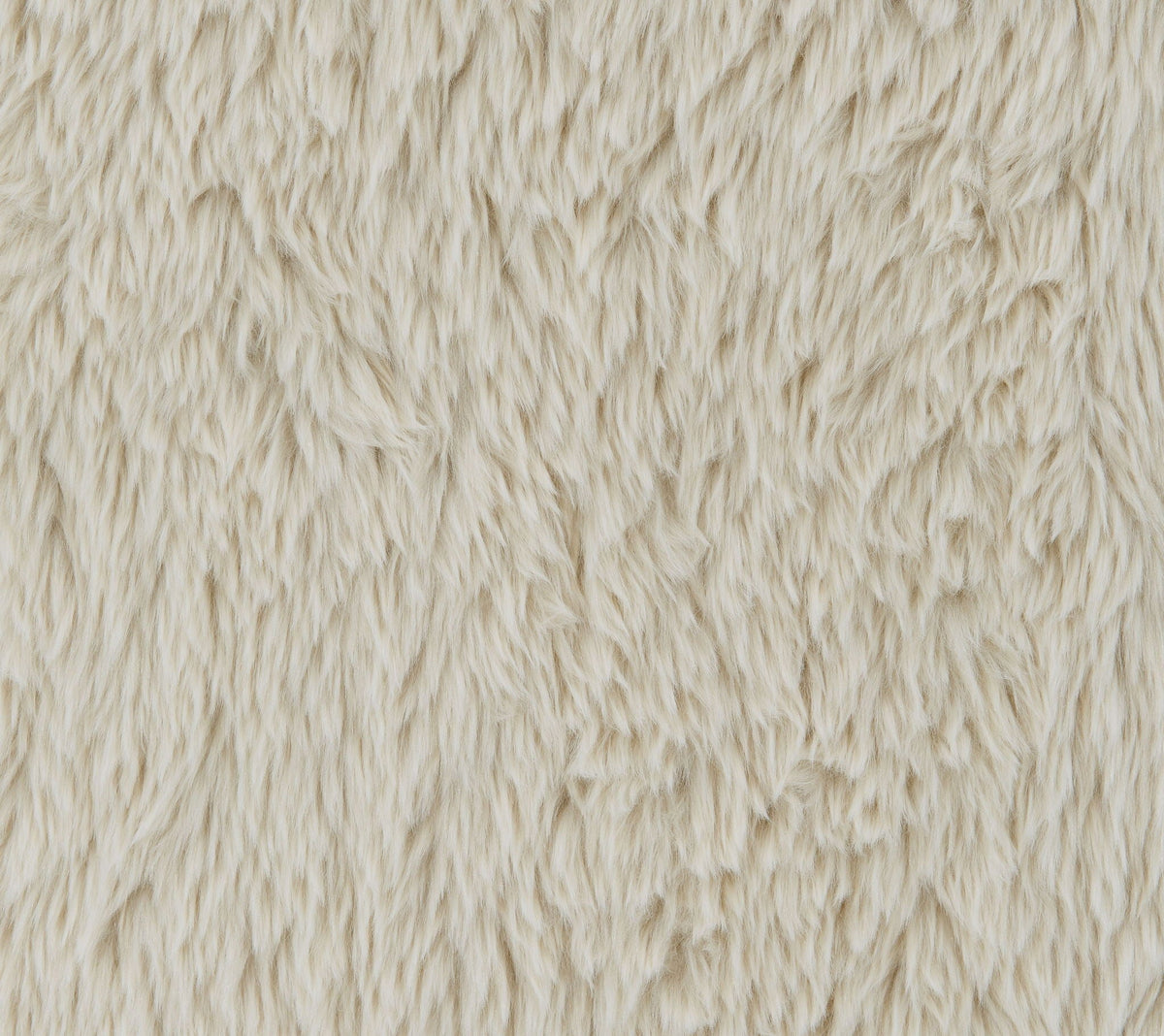3 Piece Living Room Set beige faux fur fabric close-up by HouseOfZazla Yakety Yak Sand on Tampa Home & Garden Store