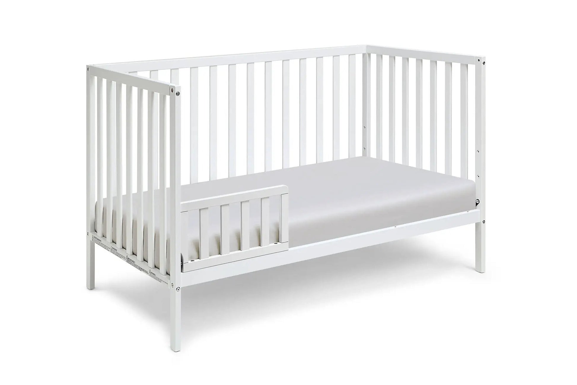 Palmer 3-in-1 Convertible Island Crib, white, Unique Piece Furniture on Tampa Home & Garden Store