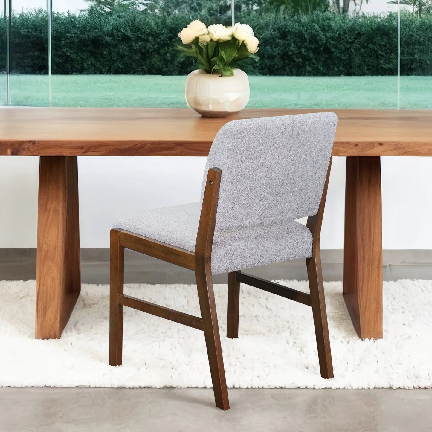 Caldwell Dining Chair Set of 2 Light Gray