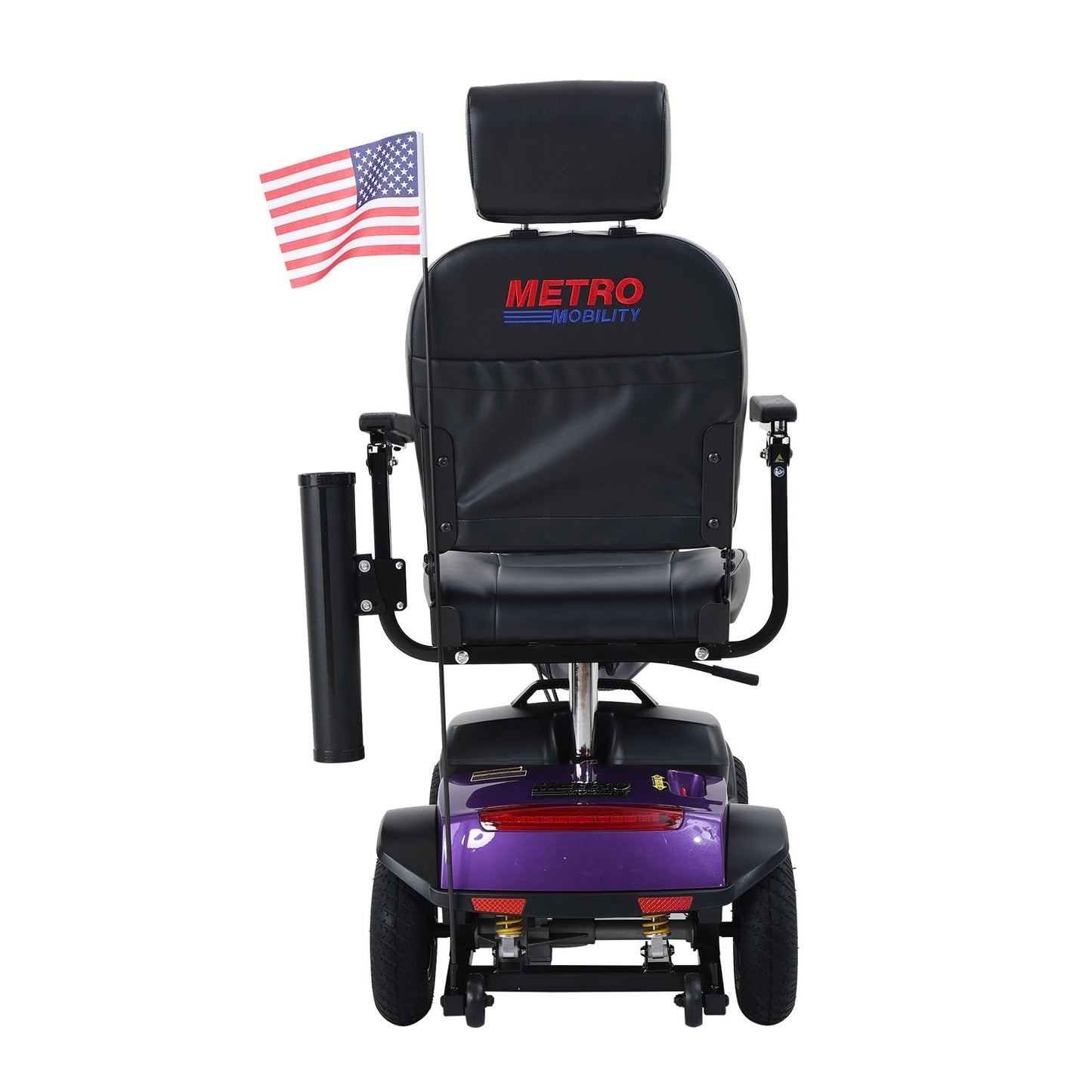 Compact 4 Wheel Mobility Scooter and a Basket