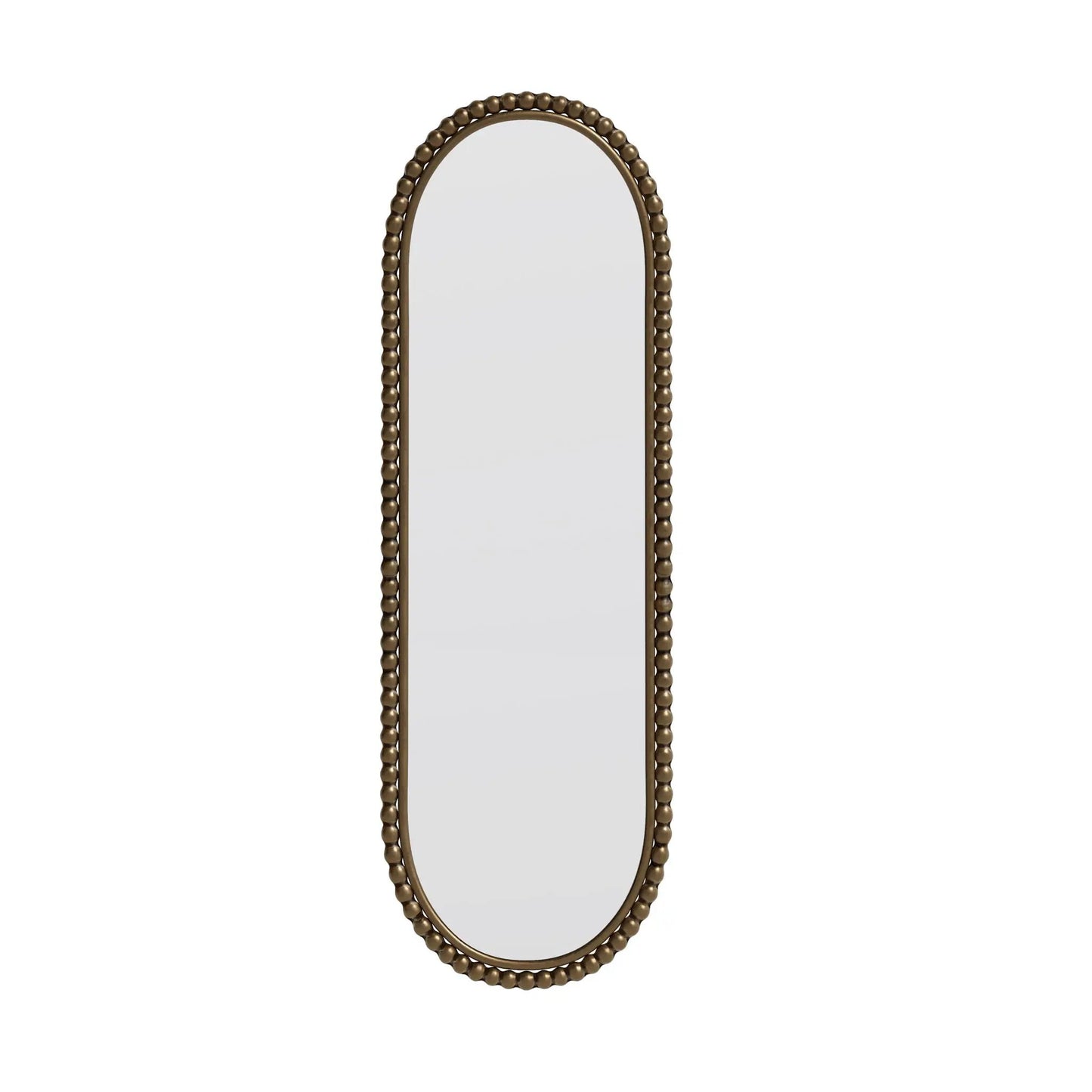 Oval Retro Mirror for Living Room Wall Hanging