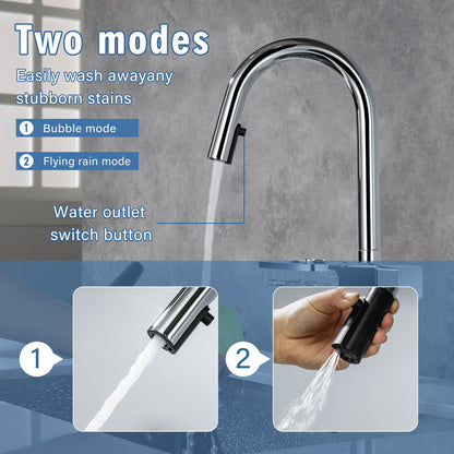Cincosky High Arc Pull Down Kitchen Faucet