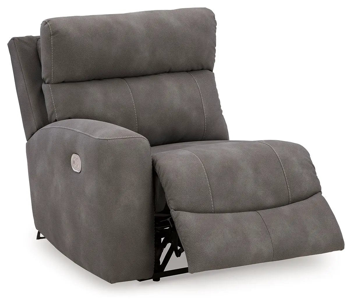 Next-Gen Durapella reclining sectional gray fabric with recline Unique Piece Furniture on Tampa Home & Garden Store