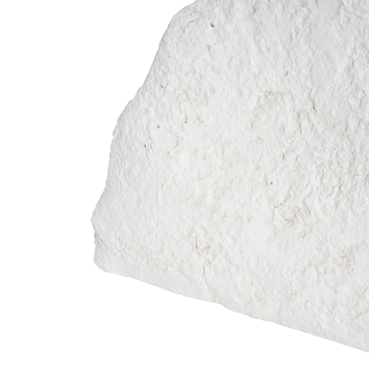 Cleo Outdoor Patio Modern Minimalist MGO Side Table white textured rock surface on Tampa Home & Garden Store