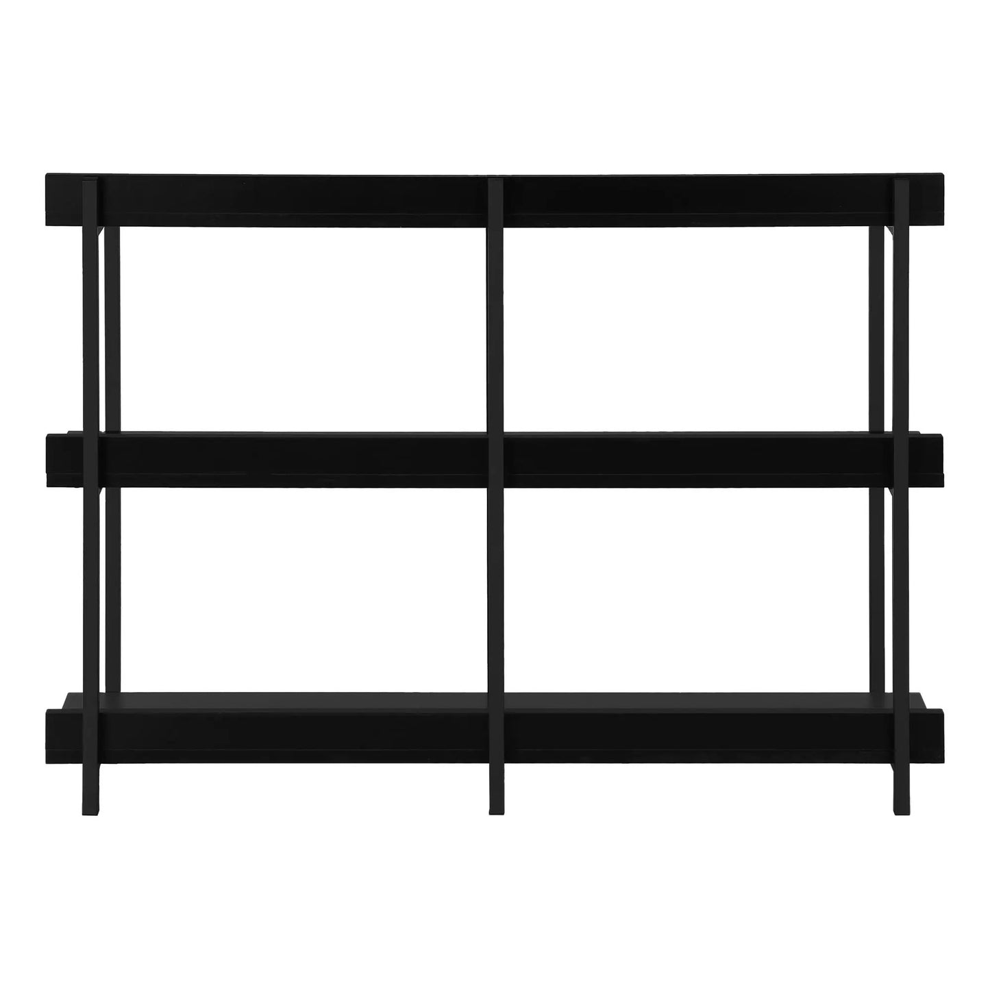 Accent Console Table, 3-tier black metal design for entryway by Unique Piece Furniture on Tampa Home & Garden Store