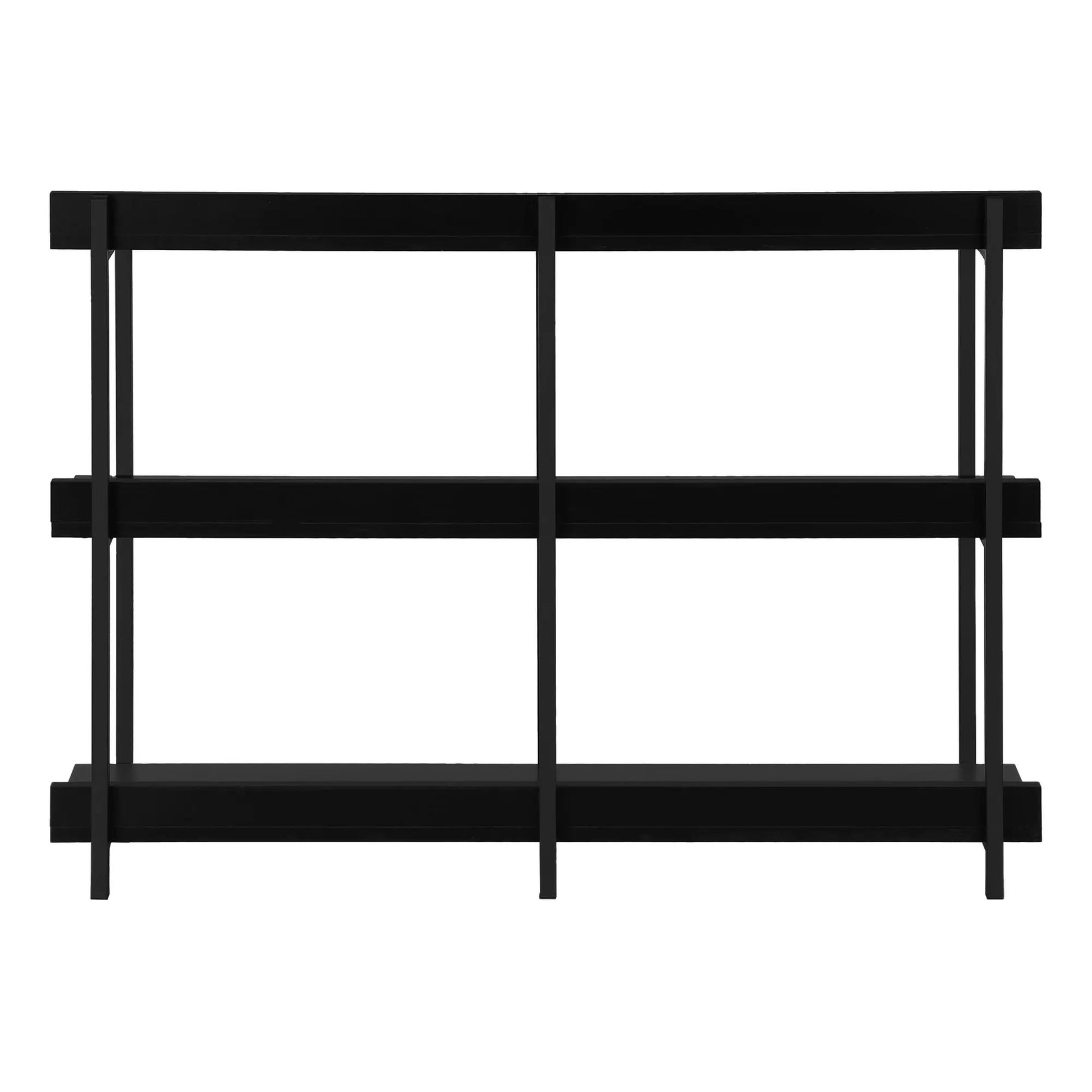 Accent Console Table, 3-tier black metal design for entryway by Unique Piece Furniture on Tampa Home & Garden Store