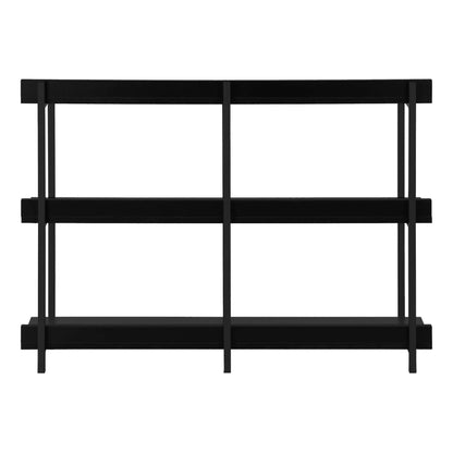 Accent Console Table, 3-tier black metal design for entryway by Unique Piece Furniture on Tampa Home & Garden Store