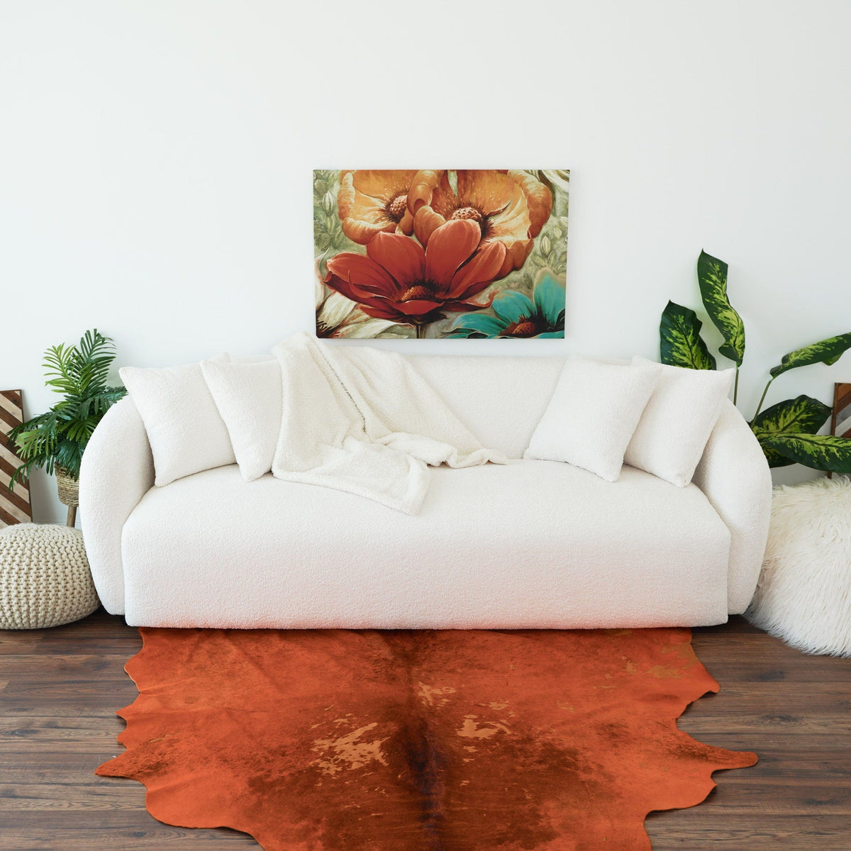 Linden Ivory Boucle Sofa For a Modern Home