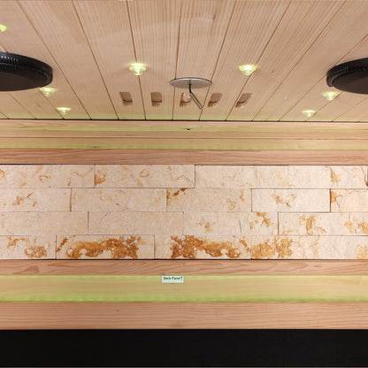 Single-Person Sauna with 7 heating plates in Ameican White Oak by HouseOfZazla on Tampa Home & Garden Store