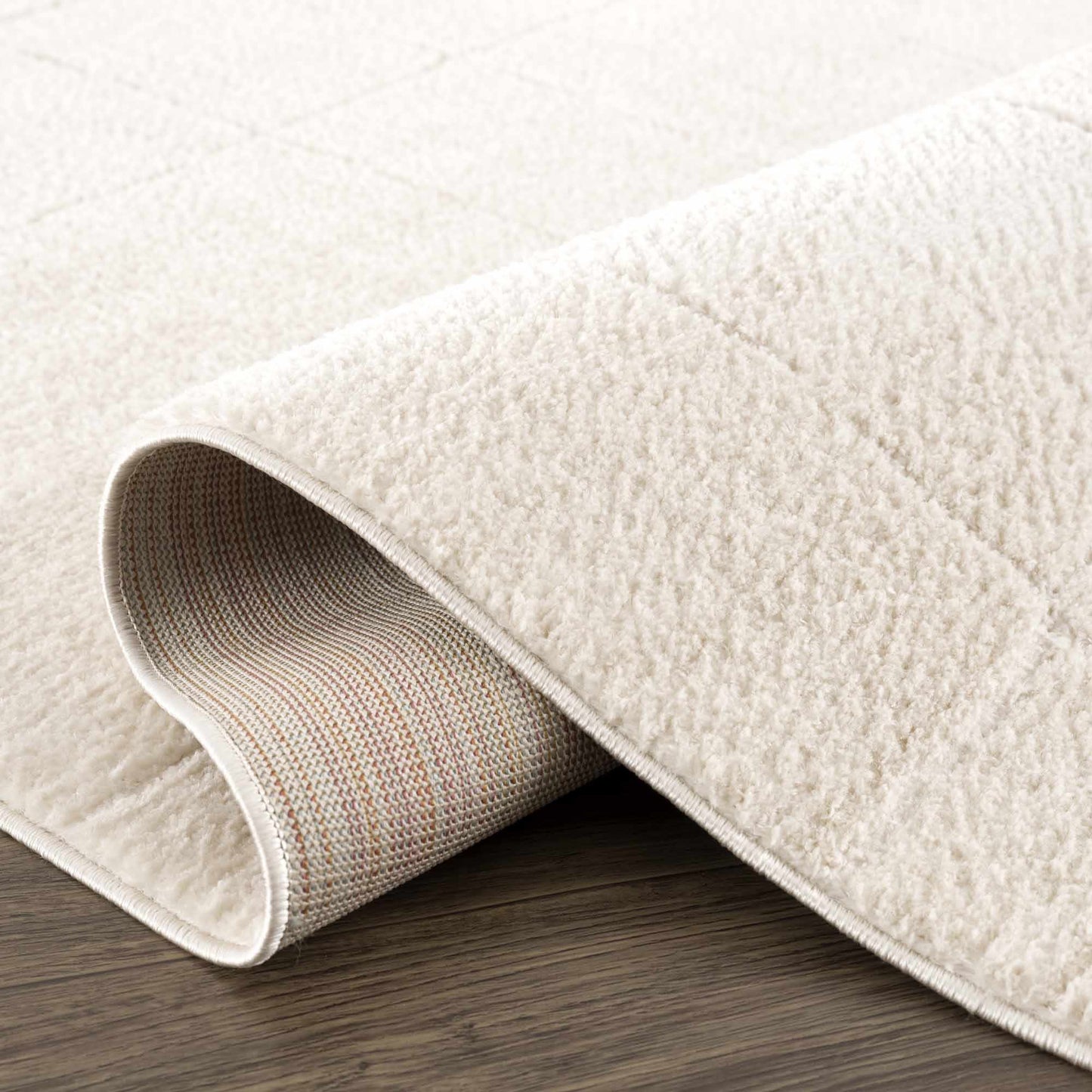 Koume Ivory Area Rug, plush ivory pile with textured surface, Boutique Rugs on Tampa Home & Garden Store