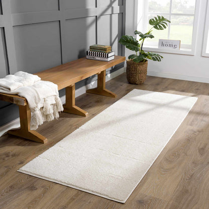 Koume Ivory Area Rug, soft ivory pile, Boutique Rugs on Tampa Home & Garden Store