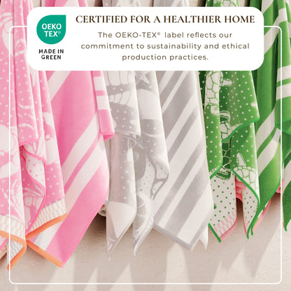 Velour Cotton Beach Towels and Maui Two Pack