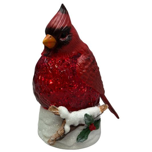 Illuminated Cardinal Figurine - Tampa Home & Garden Store