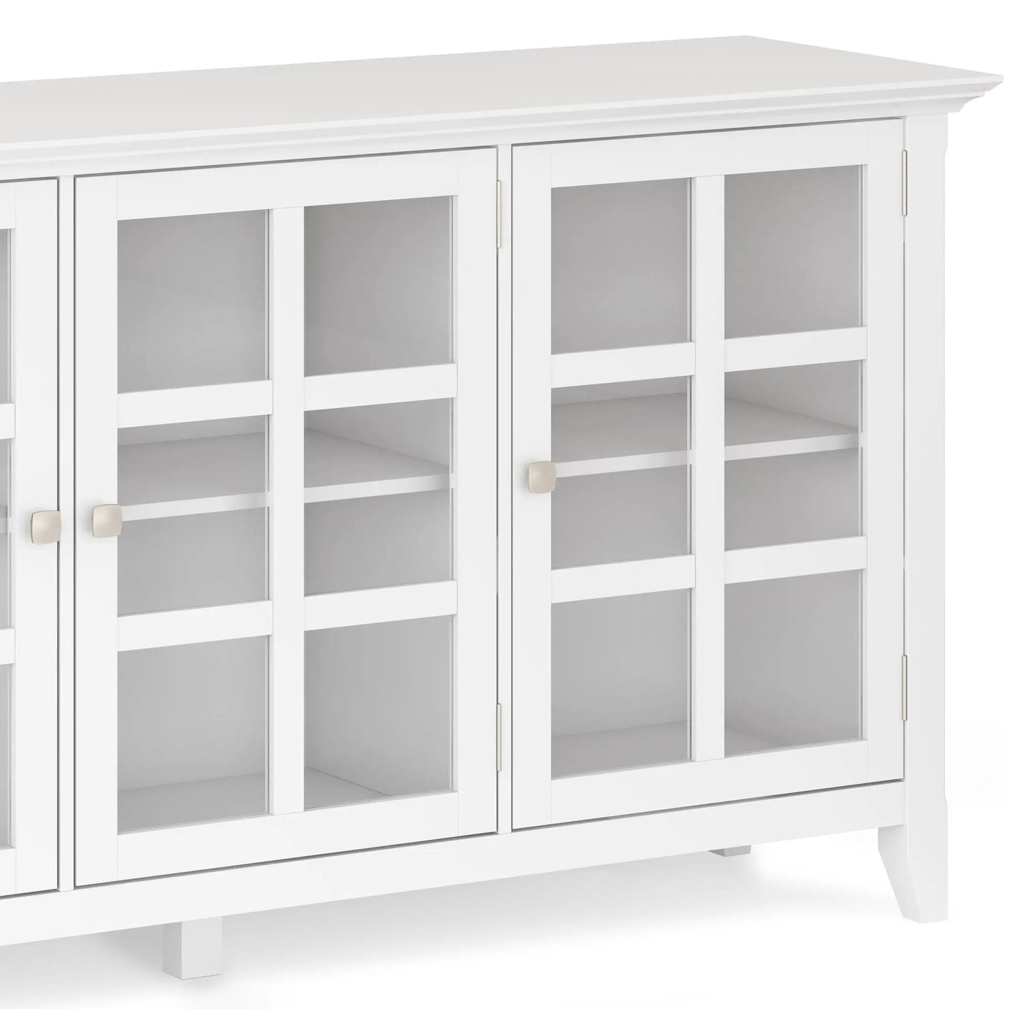 Acadian Wide Storage Cabinet Handcrafted