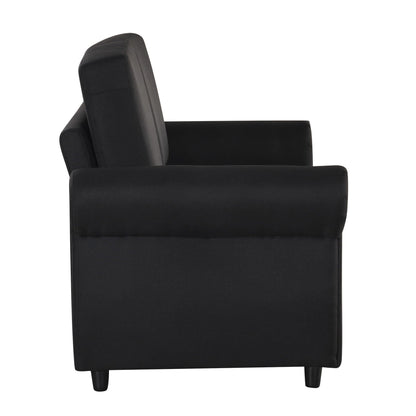 Pull Out Sofa Bed With Twin Memory Foam Mattress