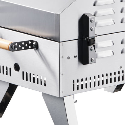 Portable Outdoor 13 Inch Gas Pizza Oven And Grill