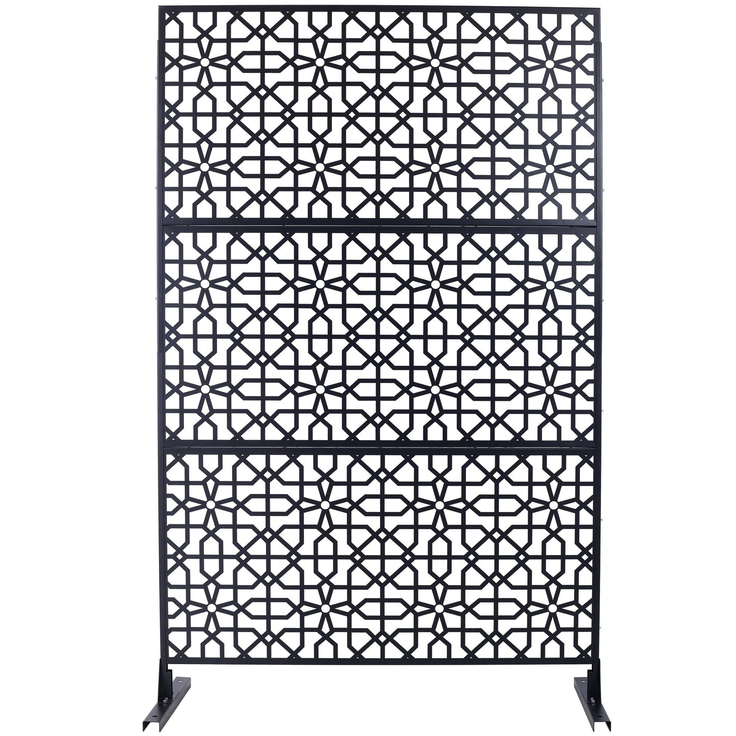 Metal Indoor and Outdoor Privacy Screen Divider