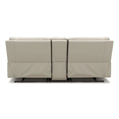 Malibu 3-piece power motion reclining loveseat set with cup holders in cream taupe beige on Tampa Home & Garden Store