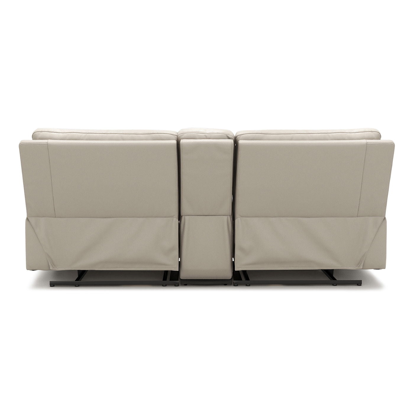 Malibu 3-piece reclining loveseat set in cream taupe beige with cup holders by HouseOfZazla on Tampa Home & Garden Store