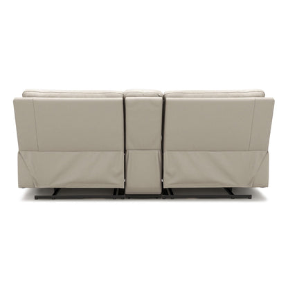 Malibu 3-piece reclining loveseat set in cream taupe beige with cup holders by HouseOfZazla on Tampa Home & Garden Store