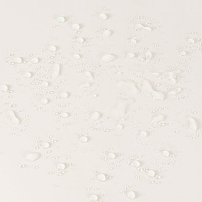 Patio Bar Set fabric swatch: white outdoor textile with water droplets, HouseOfZazla on Tampa Home & Garden Store