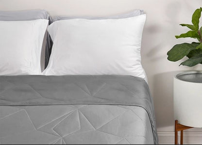 BedGear Grey Cooling and Breathable Queen Blanket