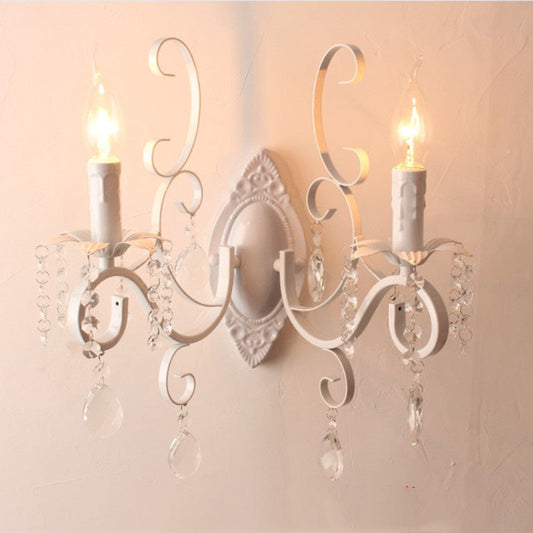 Bedroom Bedside Aisle Crystal Wall Lamp - Tampa Home & Garden Store