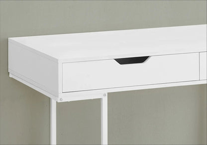 Computer Desk for Home Office with Marble Look