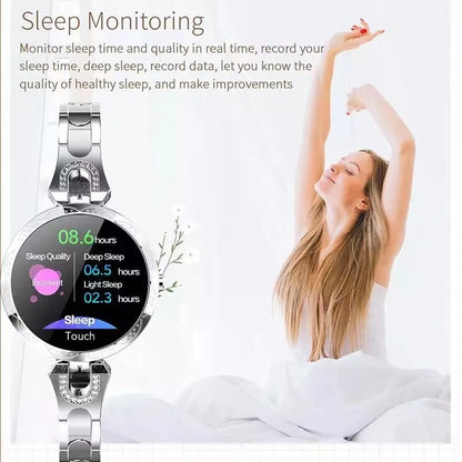 Women’s Smartwatch Fitness Tracker Waterproof Heart Rate Sleep Activity Watch